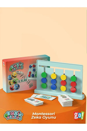 Rubik Abaküs Montessori Zeka Oyunu