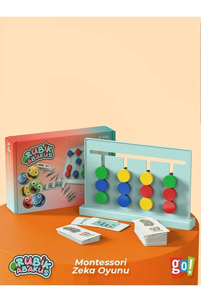 Rubik Abaküs Montessori Zeka Oyunu