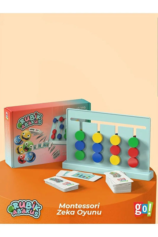 Rubik Abaküs Montessori Zeka Oyunu