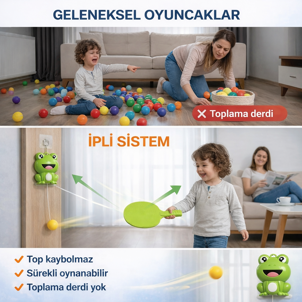 Kapı Tenisi™ Eğlence Seti