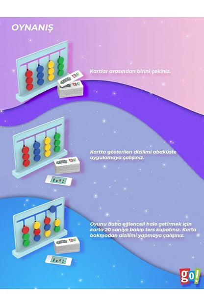 Rubik Abaküs Montessori Zeka Oyunu