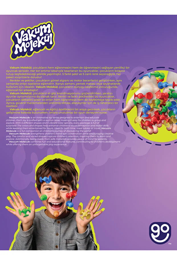 Vakum Molekül 25 Parça Yapı Taşları