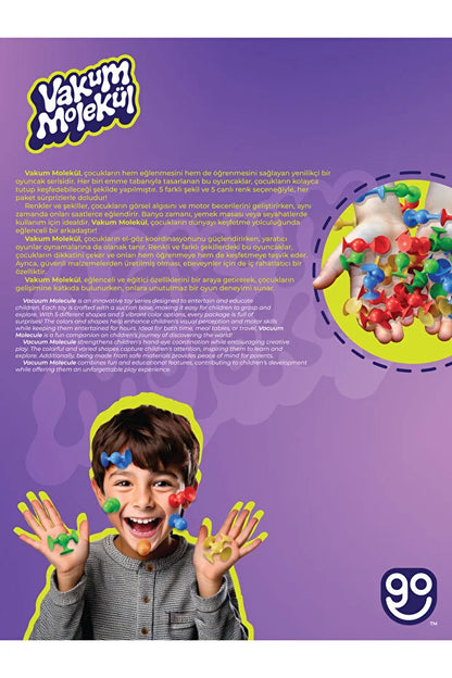 Vakum Molekül 25 Parça Yapı Taşları