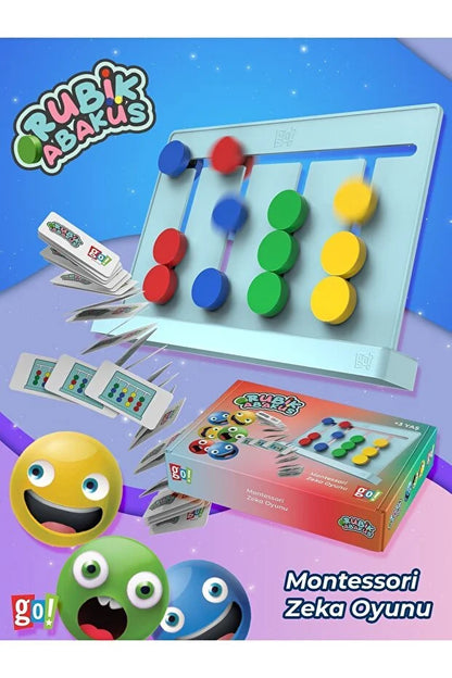 Rubik Abaküs Montessori Zeka Oyunu