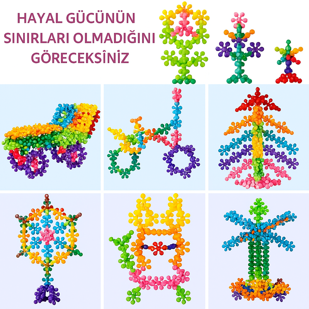 Hayal Tanesi™ Eğitici Yaratıcı Yapı Taşları