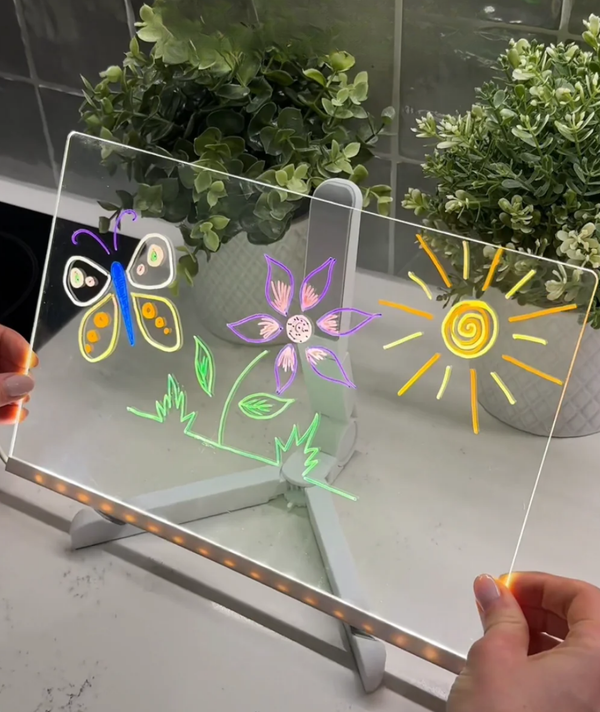 Led Işıklı Yazı Çizim Tahtası