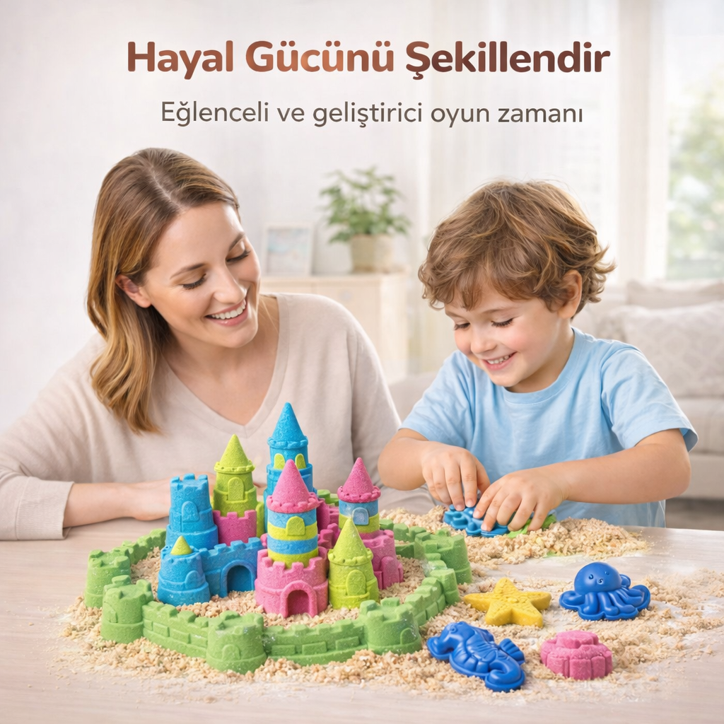 Sihirli Kum™ Eğitici Oyun Seti